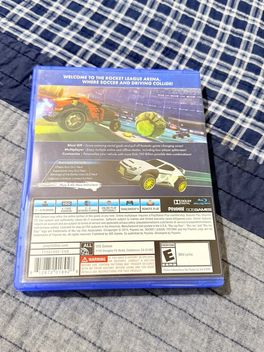 Rocket League Collector's Edition PS4 - Psyonix - Orange